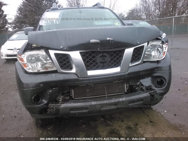 1N6AD0EV4FN724781 - 2015 NISSAN FRONTIER S/SV/SL/PRO-4X GRAY photo 6