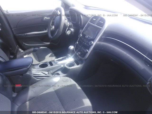 1G11C5SL6FF134591 - 2015 CHEVROLET MALIBU 1LT ბურგუნდია ფოტო 5