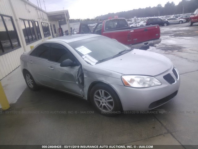 1G2ZH558864101529 - 2006 PONTIAC G6 GT SILVER photo 1