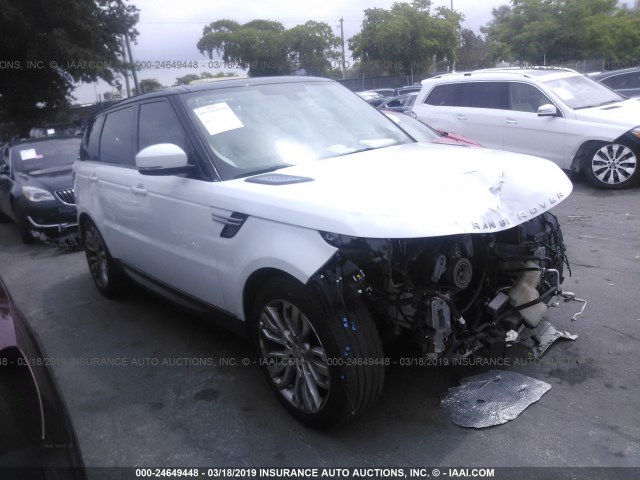 SALWR2VF8FA508589 - 2015 LAND ROVER RANGE ROVER SPORT SC WHITE photo 1