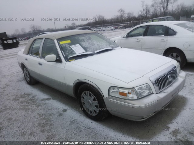 2MEFM74W26X605779 - 2006 MERCURY GRAND MARQUIS GS WHITE photo 1