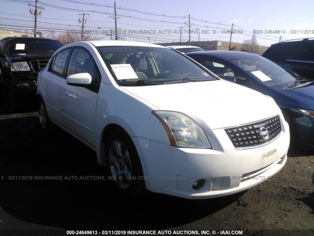 3N1AB61E09L671909 - 2009 NISSAN SENTRA 2.0/2.0S/2.0SL WHITE photo 1