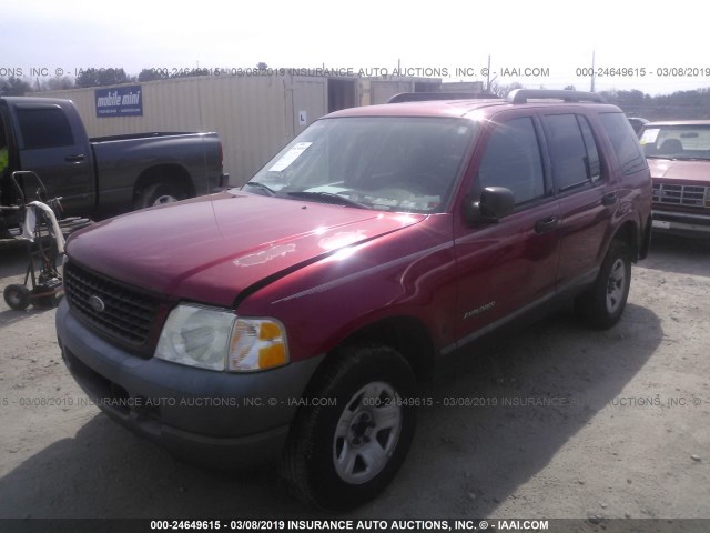 1FMZU62K15UA90574 - 2005 FORD EXPLORER XLS/XLS SPORT BURGUNDY photo 2