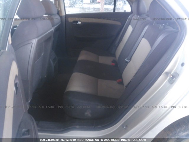 1G1ZH57B39F256723 - 2009 CHEVROLET MALIBU 1LT 金色 照片 8
