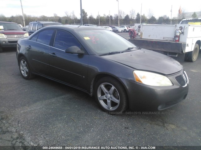 1G2ZH58N674173199 - 2007 PONTIAC G6 GT GRAY photo 1