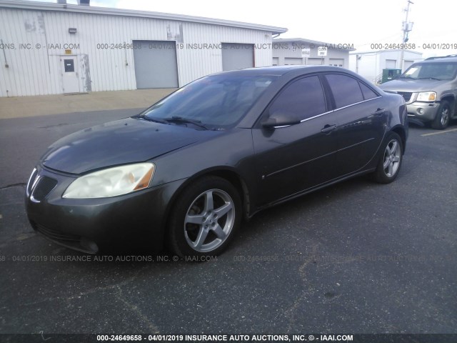 1G2ZH58N674173199 - 2007 PONTIAC G6 GT GRAY photo 2