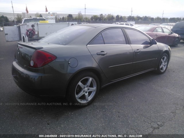 1G2ZH58N674173199 - 2007 PONTIAC G6 GT GRAY photo 4