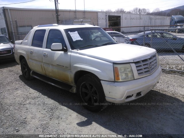 3GYEK63N03G258264 - 2003 CADILLAC ESCALADE EXT WHITE photo 1