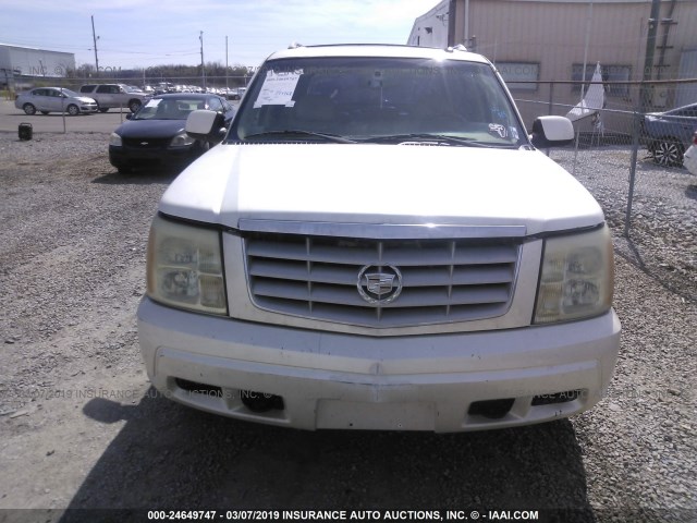 3GYEK63N03G258264 - 2003 CADILLAC ESCALADE EXT WHITE photo 6