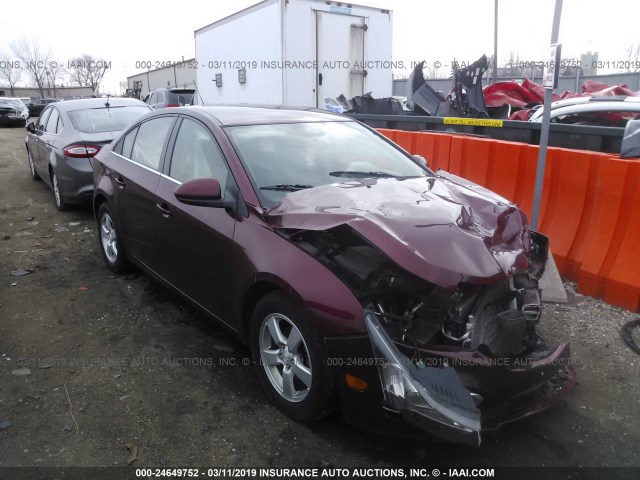 1G1PE5SB9G7196297 - 2016 CHEVROLET CRUZE LIMITED LT RED photo 1