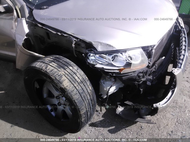 5NMSH13E87H073321 - 2007 HYUNDAI SANTA FE SE/LIMITED GOLD photo 6