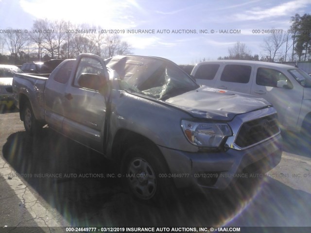 5TFTX4CN6FX056371 - 2015 TOYOTA TACOMA ACCESS CAB ნაცრისფერი ფოტო 1