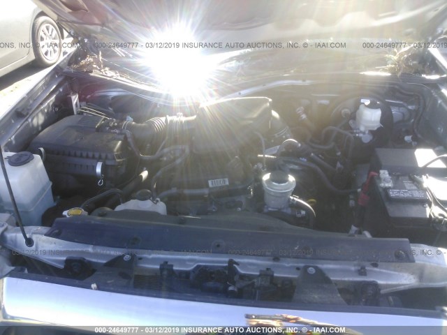 5TFTX4CN6FX056371 - 2015 TOYOTA TACOMA ACCESS CAB ნაცრისფერი ფოტო 10