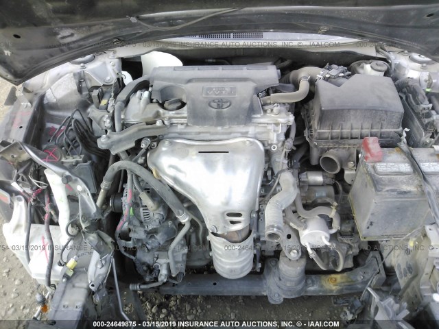 4T1BF1FK3GU222231 - 2016 TOYOTA CAMRY LE/XLE/SE/XSE ნაცრისფერი ფოტო 10