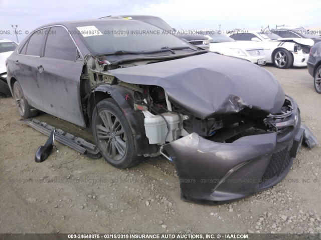 4T1BF1FK3GU222231 - 2016 TOYOTA CAMRY LE/XLE/SE/XSE ნაცრისფერი ფოტო 6