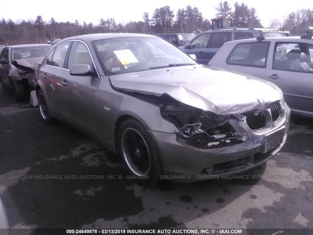 WBANE53507B992499 - 2007 BMW 525 I TAN photo 1