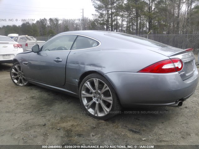 SAJWA4FB7DLB49957 - 2013 JAGUAR XK GRAY photo 3