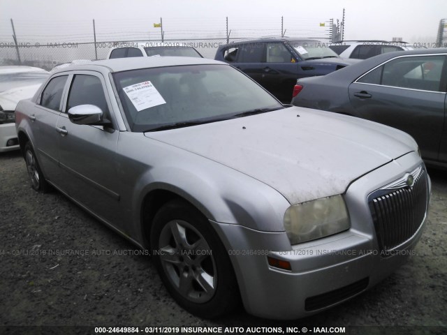 2C3KA43R96H152228 - 2006 CHRYSLER 300 SILVER photo 1