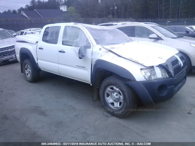 5TFJX4GN4BX001848 - 2011 TOYOTA TACOMA DOUBLE CAB 白色 照片 1