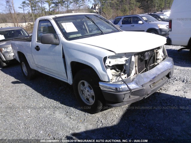 1GCCS146168316318 - 2006 CHEVROLET COLORADO WHITE photo 1