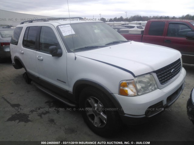 1FMZU63K82UD20105 - 2002 FORD EXPLORER XLT WHITE photo 1