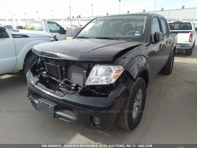 1N6AD0ER8KN731133 - 2019 NISSAN FRONTIER BLACK photo 2