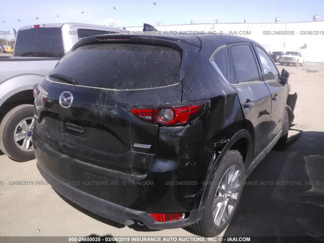 JM3KFADM0K0544437 - 2019 MAZDA CX-5 BLACK photo 4