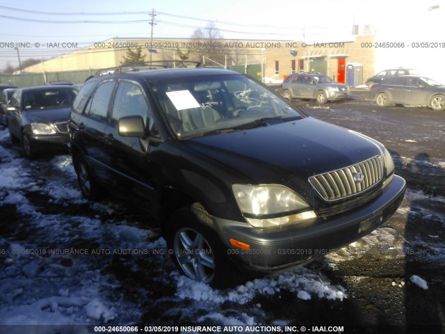 JT6HF10UXX0014807 - 1999 LEXUS RX 300 BLACK photo 1