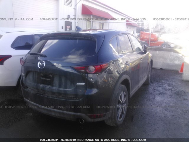 JM3KFADM6J1346650 - 2018 MAZDA CX-5 GRAND TOURING BLACK photo 4