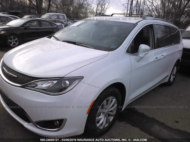 2C4RC1BG6JR290525 - 2018 CHRYSLER PACIFICA TOURING L Սպիտակ լուսանկար 2