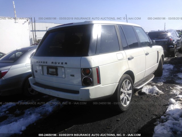 SALMB11403A116163 - 2003 LAND ROVER RANGE ROVER HSE WHITE photo 4