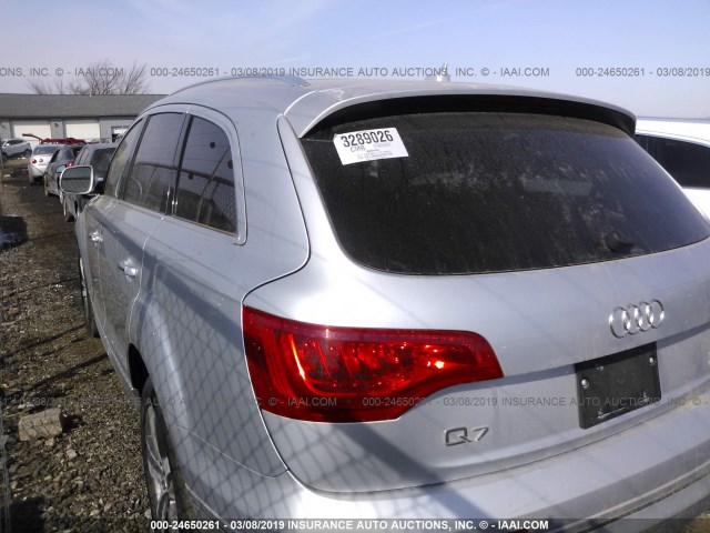 WA1LMAFE3BD001188 - 2011 AUDI Q7 PREMIUM PLUS SILVER photo 3