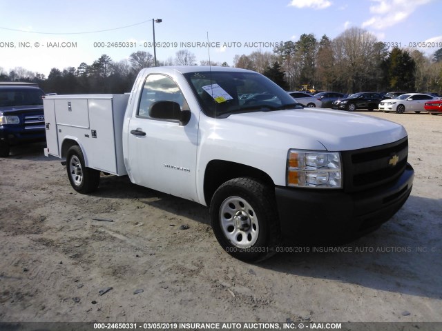 1GCNCPEX5CZ216311 - 2012 CHEVROLET SILVERADO C1500 WHITE photo 1