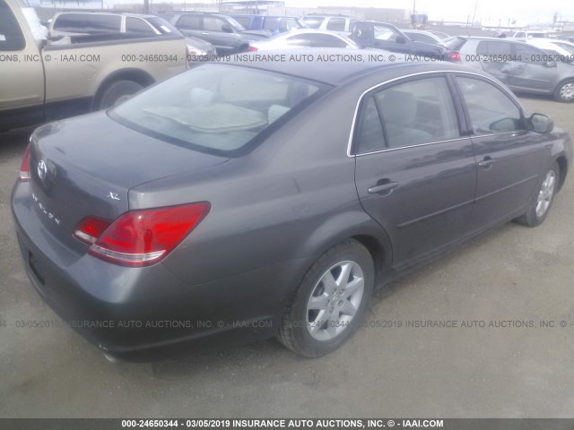 4T1BK36B16U096117 - 2006 TOYOTA AVALON XL/XLS/TOURING/LIMITED GRAY photo 4