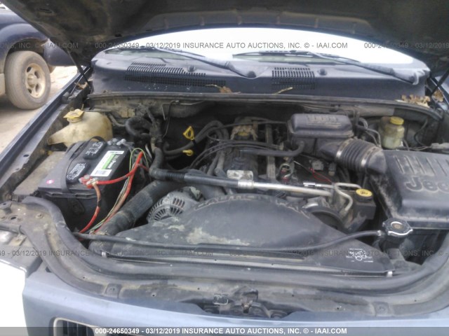 1J4GX48S24C348341 - 2004 JEEP GRAND CHEROKEE LAREDO/COLUMBIA/FREEDOM 绿色 照片 10