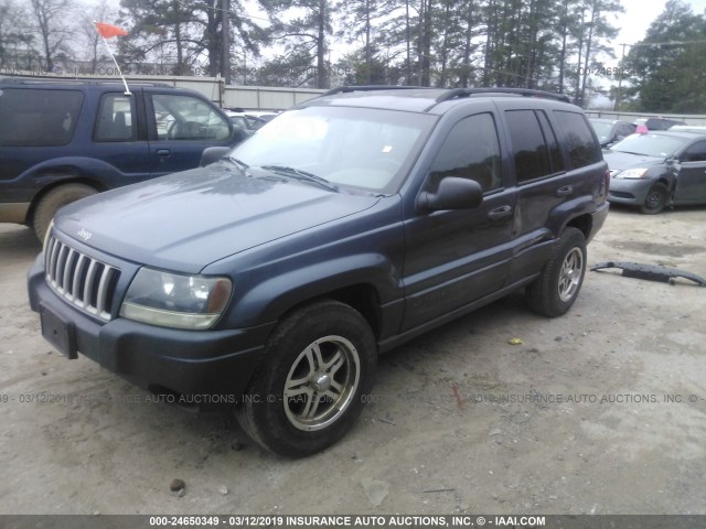 1J4GX48S24C348341 - 2004 JEEP GRAND CHEROKEE LAREDO/COLUMBIA/FREEDOM 绿色 照片 2