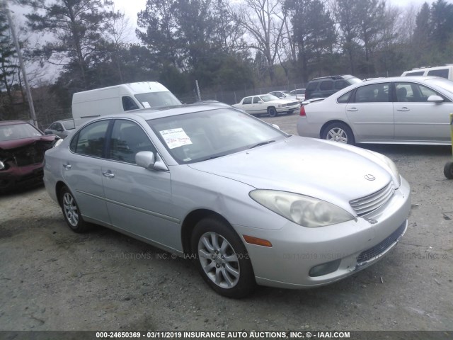 JTHBF30GX25033002 - 2002 LEXUS ES 300 SILVER photo 1