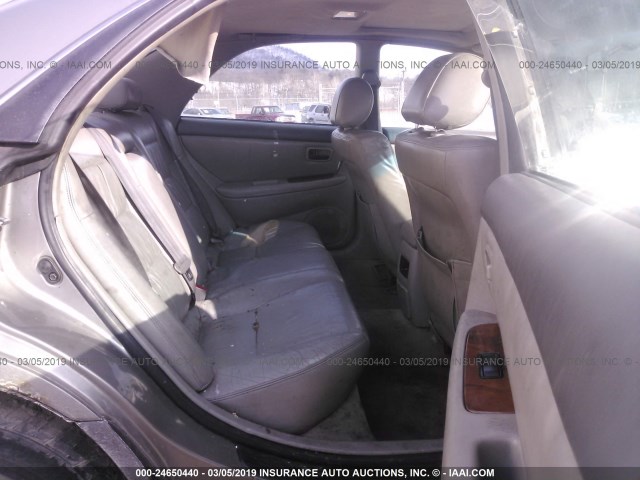 JT8BF22G2V0072420 - 1997 LEXUS ES 300 GRAY photo 8