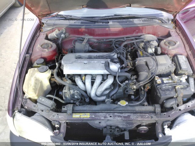 2T1BR18E6WC058942 - 1998 TOYOTA COROLLA VE/CE/LE 勃艮第红 照片 10