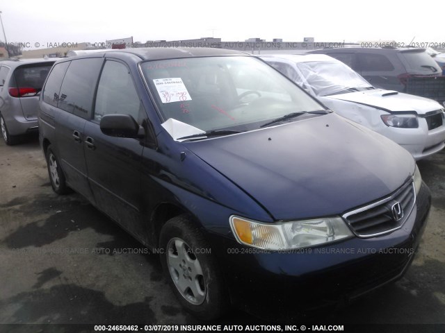 5FNRL18533B063006 - 2003 HONDA ODYSSEY BLUE photo 1