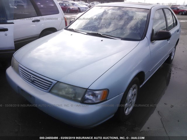 1N4AB41D1SC741188 - 1995 NISSAN SENTRA XE/GXE/GLE/BASE Light Blue photo 2