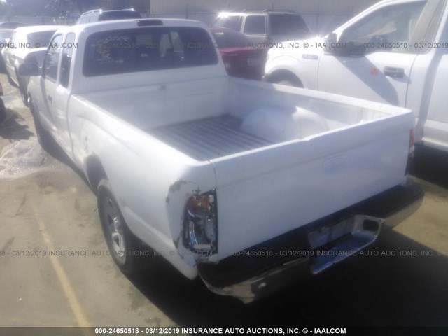 5TEVL52N41Z785126 - 2001 TOYOTA TACOMA XTRACAB WHITE photo 3