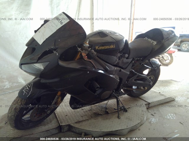 JKBZXJC145A004833 - 2005 KAWASAKI ZX636 C1 BLACK photo 2