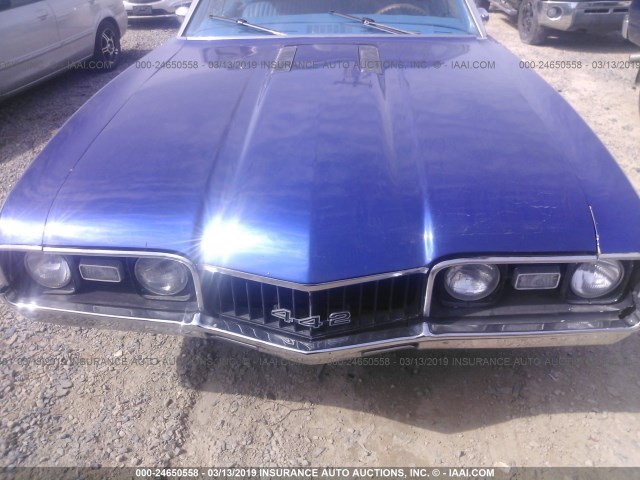 336678Z103625 - 1968 OLDSMOBILE 2 DOOR COUPE  Dark Blue photo 6