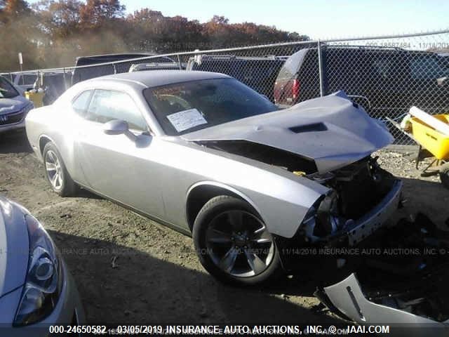 2C3CDZAG4GH236677 - 2016 DODGE CHALLENGER SXT GRAY photo 1