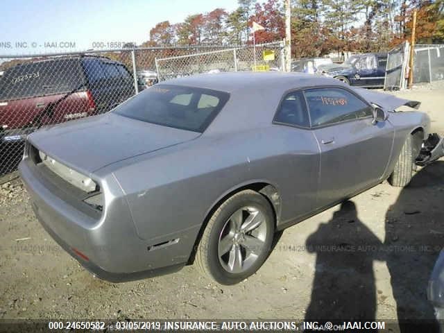 2C3CDZAG4GH236677 - 2016 DODGE CHALLENGER SXT GRAY photo 4