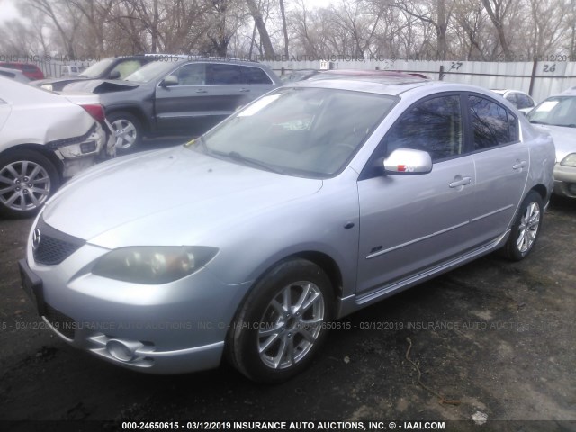 JM1BK323361540246 - 2006 MAZDA 3 S SILVER photo 2