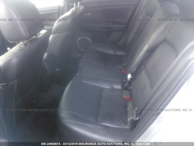 JM1BK323361540246 - 2006 MAZDA 3 S SILVER photo 8