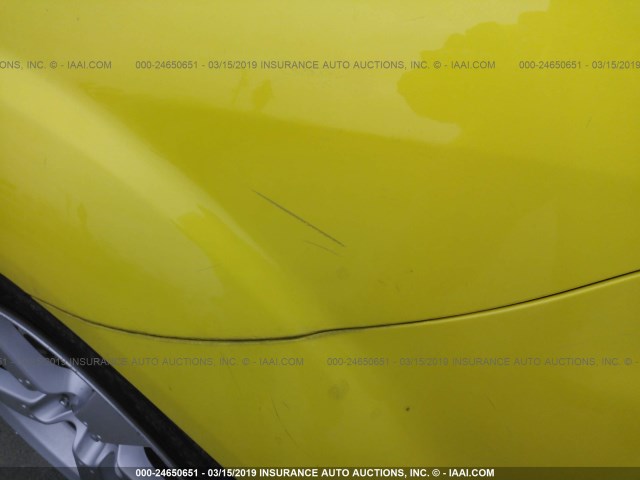 JM1FE17N640123455 - 2004 MAZDA RX8 YELLOW photo 6