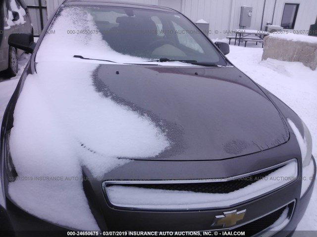1G1ZA5EU9CF311627 - 2012 CHEVROLET MALIBU LS GRAY photo 6